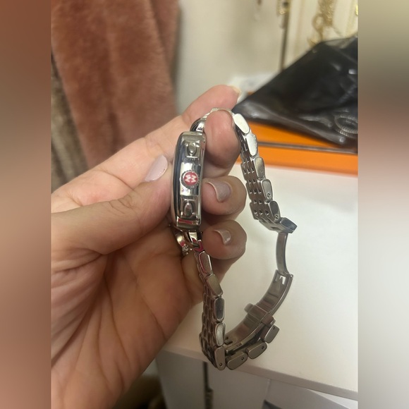 Michele watch + extra watch strap & dust bag. new battery! - Picture 5 of 11